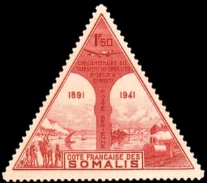 Côte des Somalis stamp