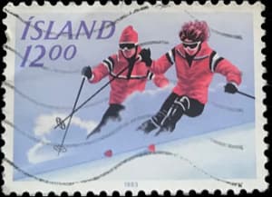 Iceland stamp