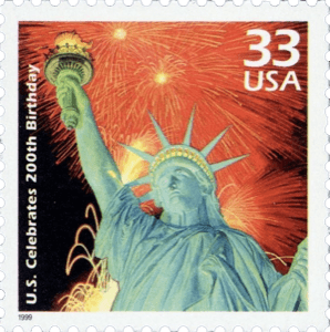 USA stamp