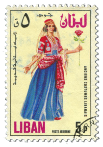 Liban stamp