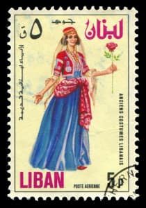 Liban stamp
