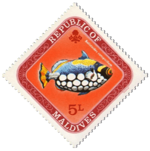 Maldives stamp