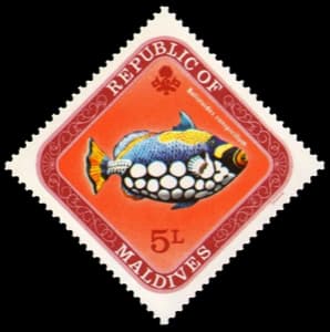 Maldives stamp