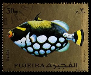Fujeira stamp